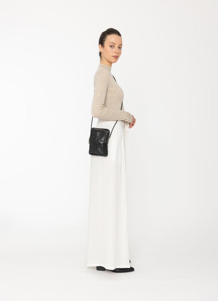 Two by Two Black Small Pouch