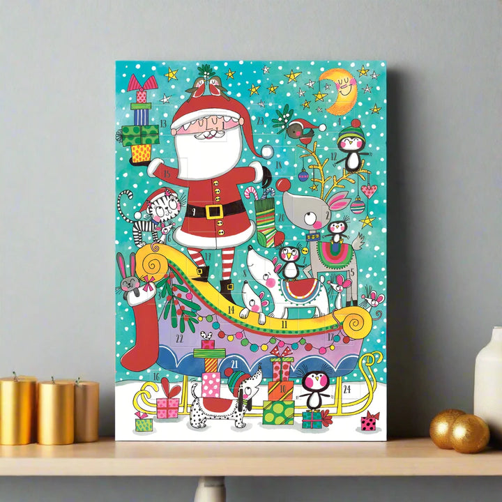 SANTA & ANIMALS NO CHOC ADVENT