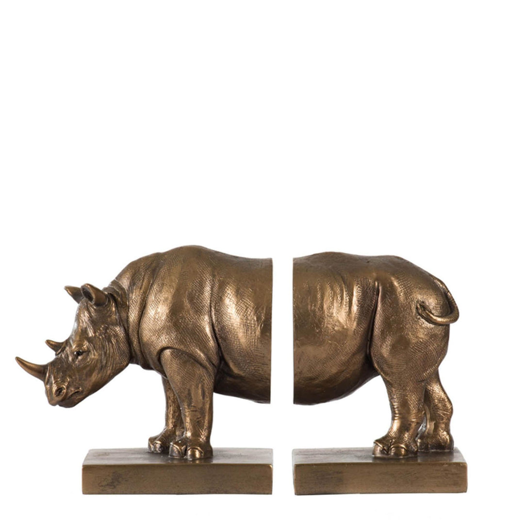 Le Monde Rhino Bookends
