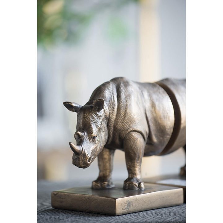 Le Monde Rhino Bookends
