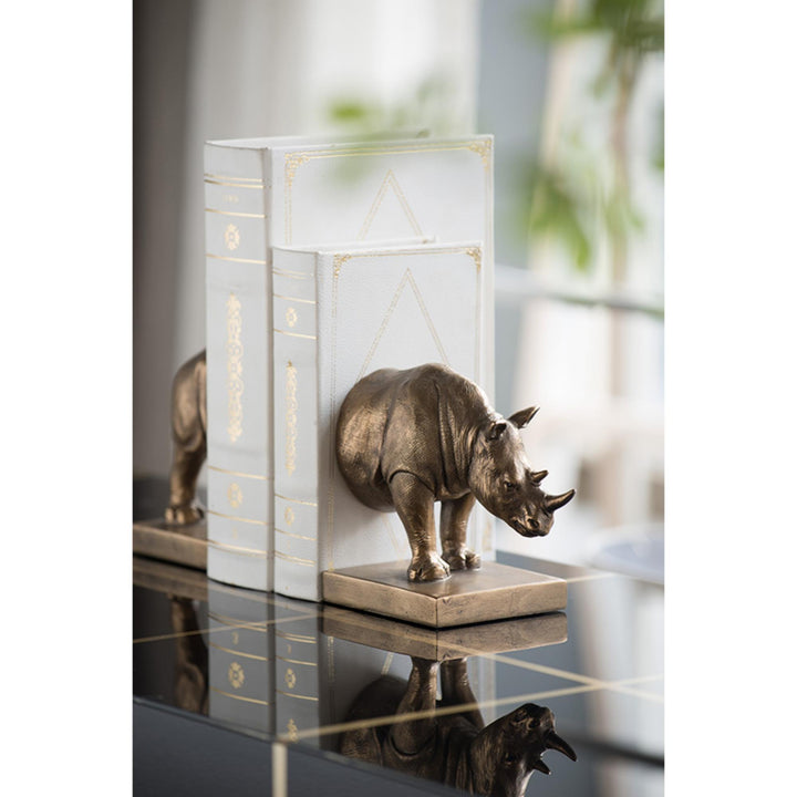 Le Monde Rhino Bookends