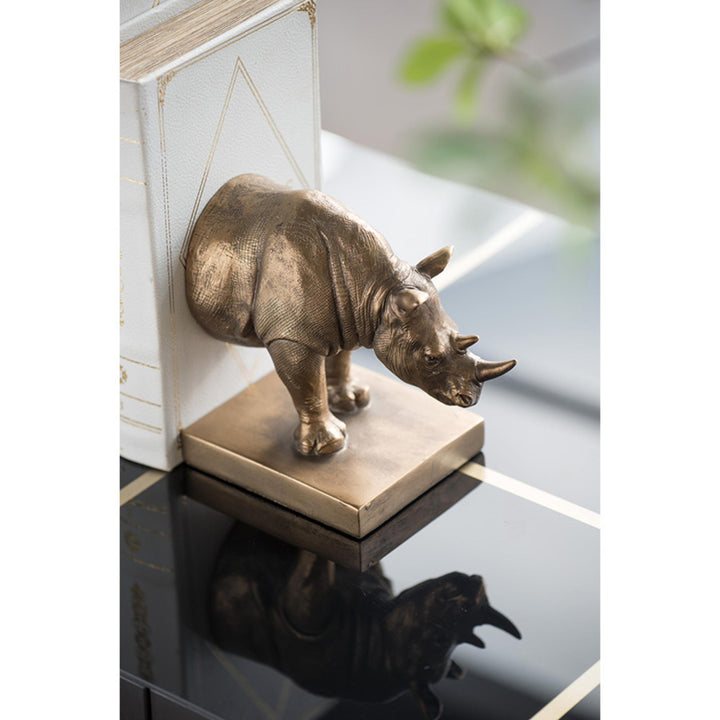 Le Monde Rhino Bookends