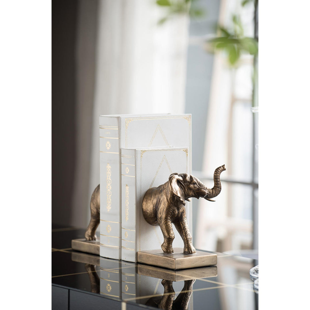 Le Monde Elephant Bookends