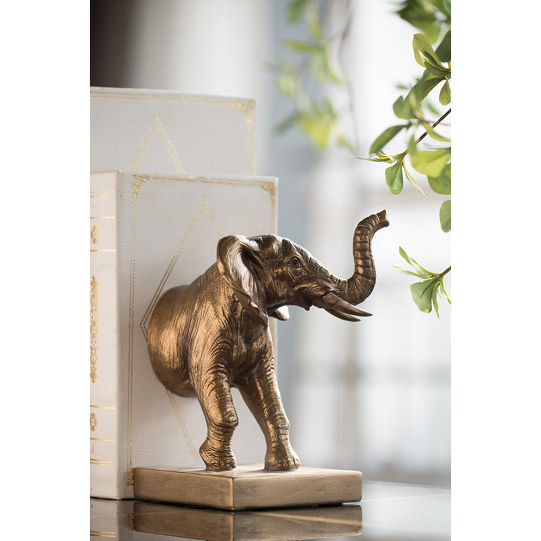 Le Monde Elephant Bookends