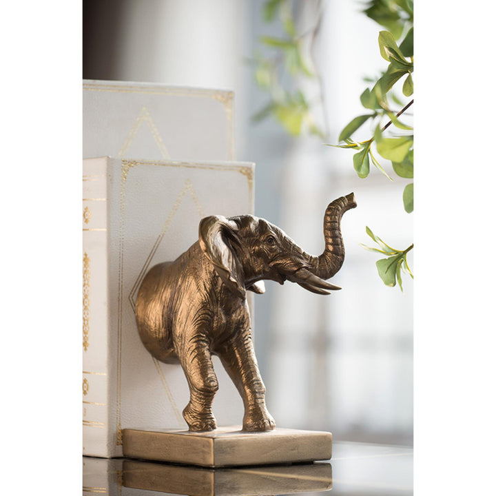 Le Monde Elephant Bookends