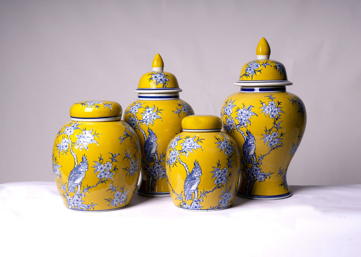 Le Monde Chelsea Bird Ginger Jar
