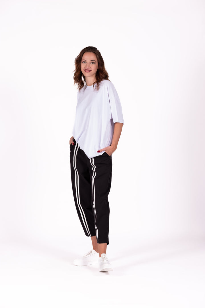 Deeanne Hobbs Stripe Noir Direction Pants