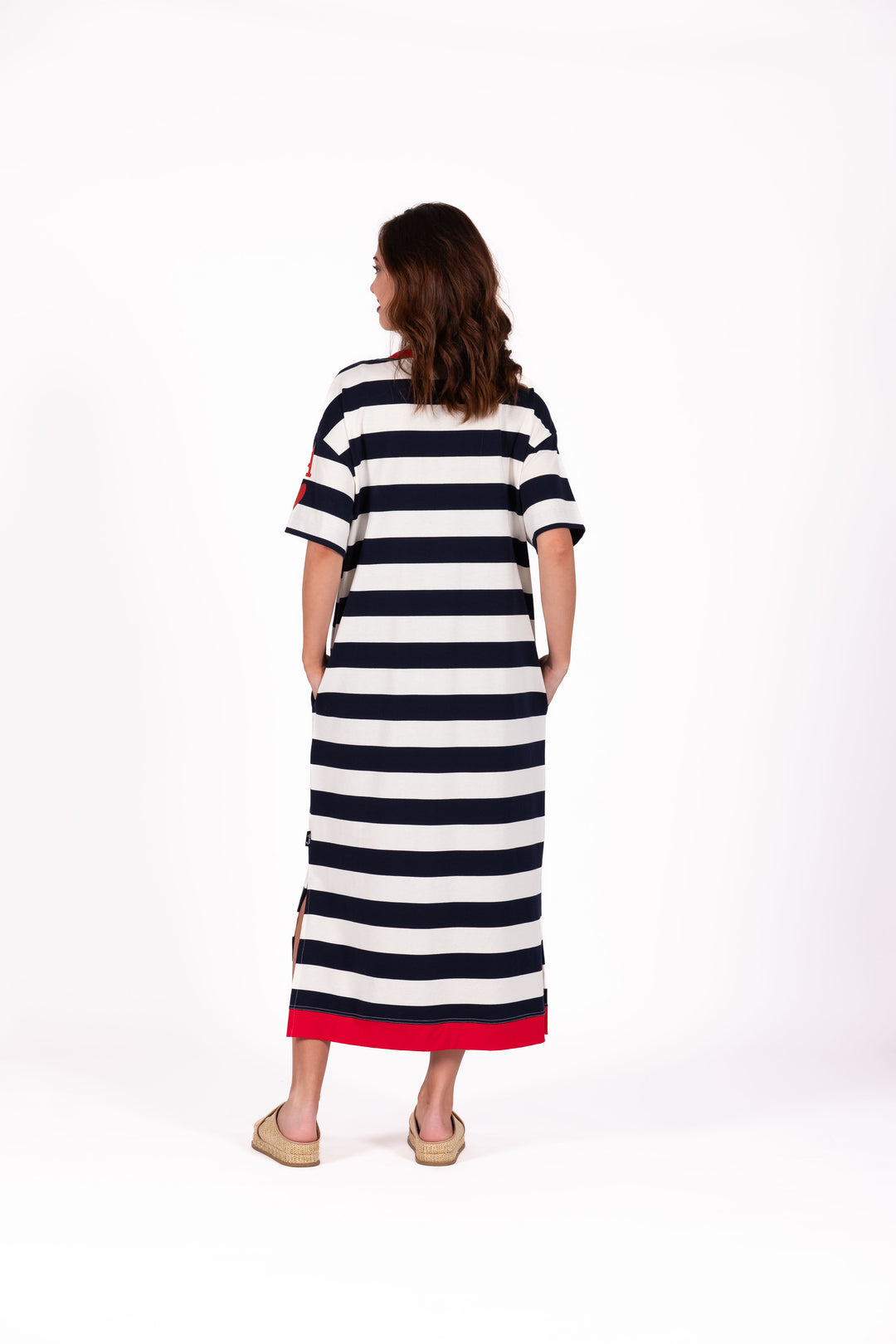 Jellicoe Navy Stripe Evie Dress
