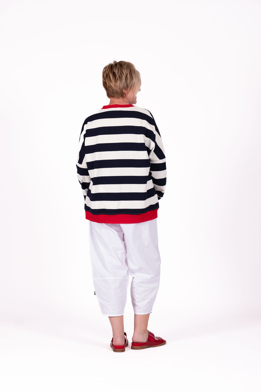 Jellicoe Navy Stripe Sweatshirt