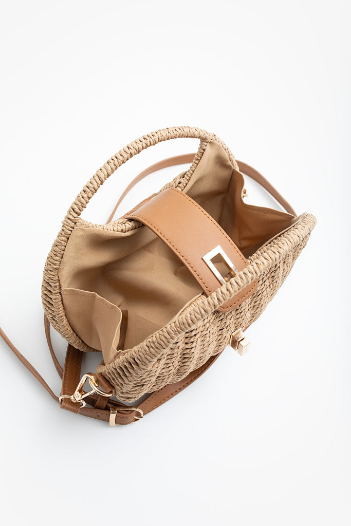 Antler Palmoa Woven Shoulder & Crossbody Bag