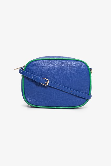 Cobalt & Green Aggie Crossbody Bag