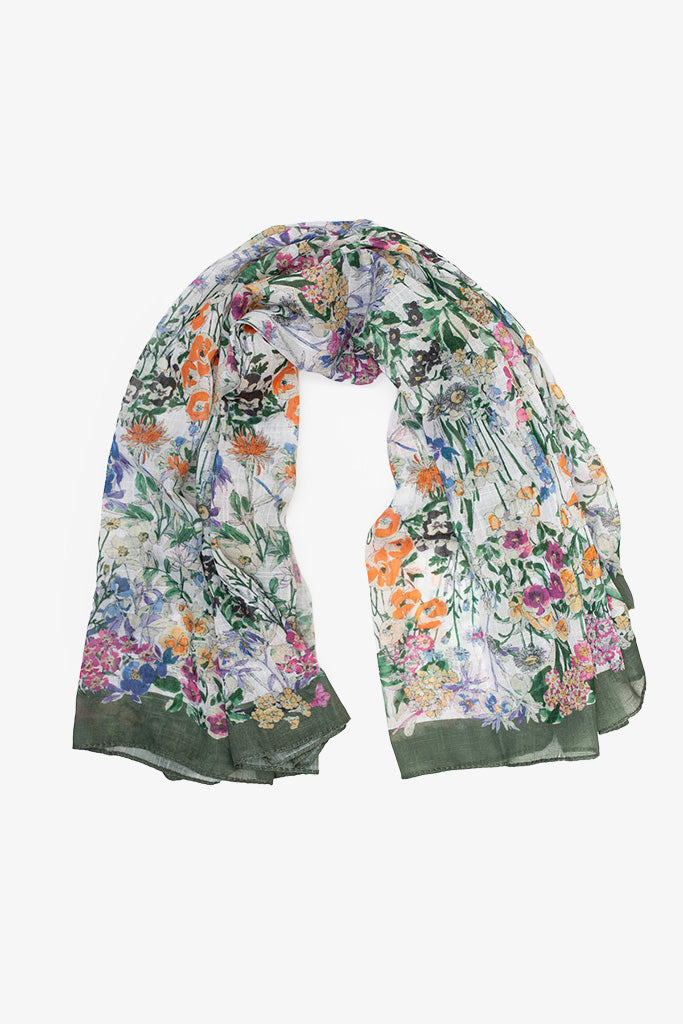 Antler English Garden Khaki Scarf
