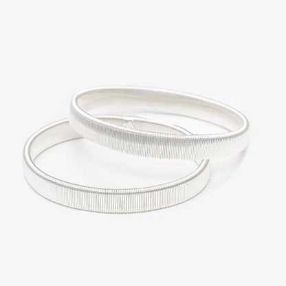 SLEEVE BANDS SILVER