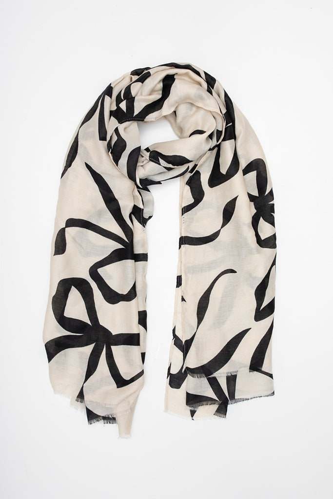 BOW & IVORY SCARF