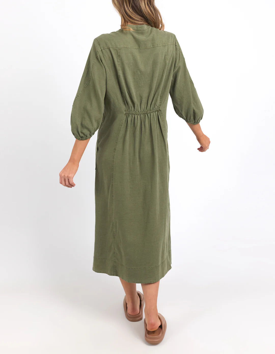 Elm Utility Dress Clover