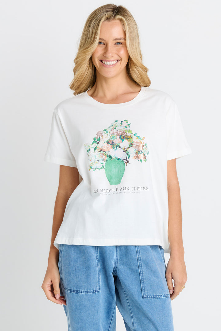 Betty Basics Flower Ellia Tee