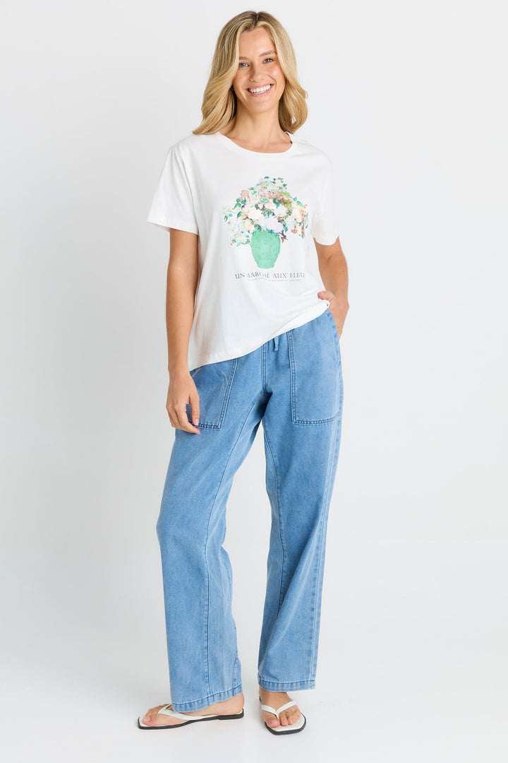 Betty Basics Flower Ellia Tee