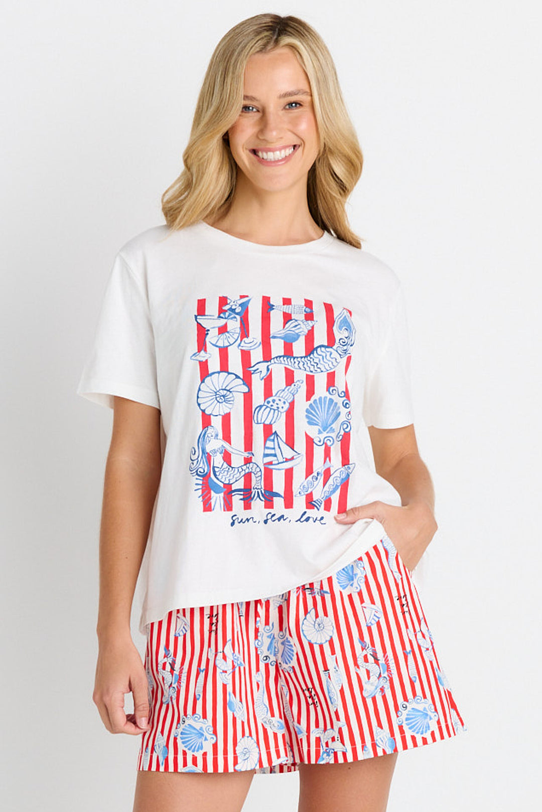 Betty Basics Sun Sea & Love Ellia Tee