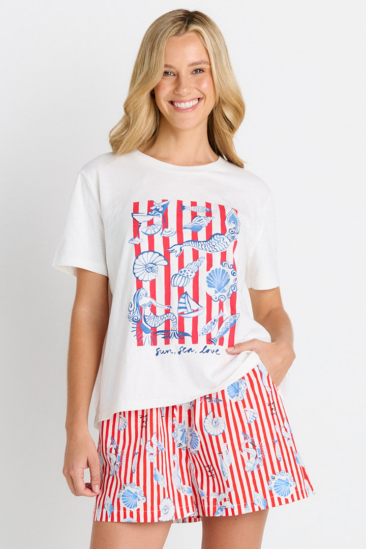 Betty Basics Sun Sea & Love Ellia Tee