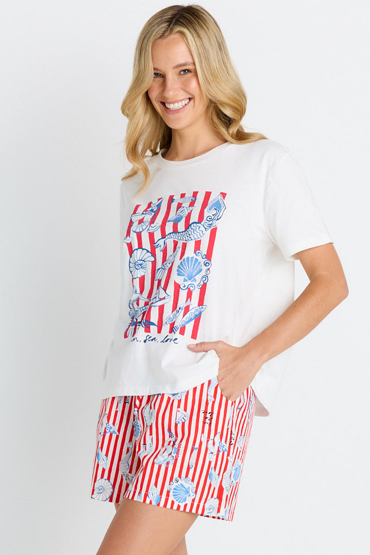 Betty Basics Sun Sea & Love Ellia Tee