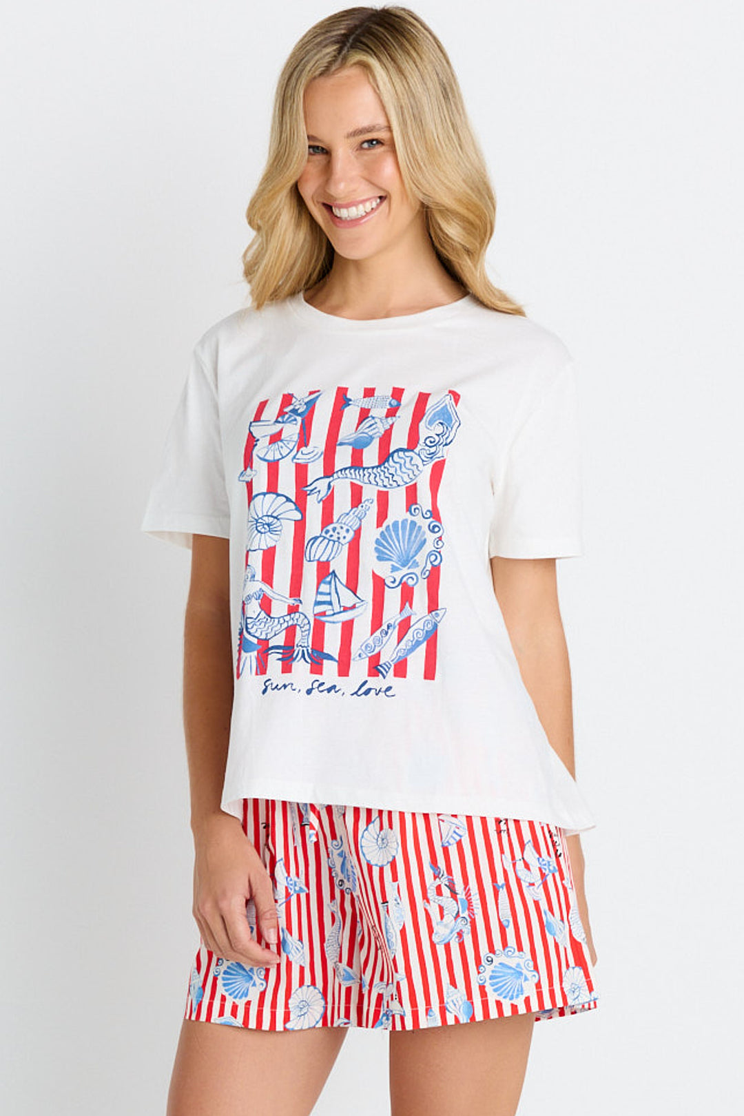 Betty Basics Sun Sea & Love Ellia Tee