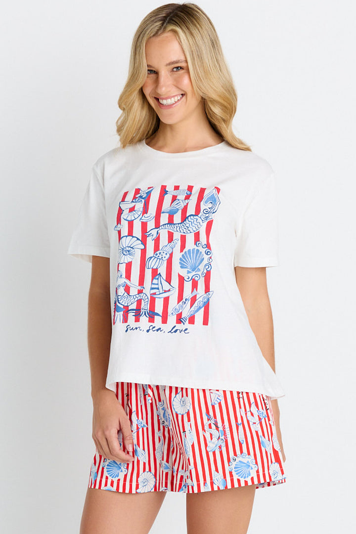 Betty Basics Sun Sea & Love Ellia Tee