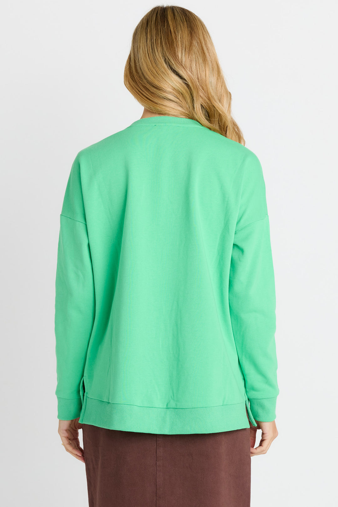 Betty Basics Peachy Palma Sweatshirt