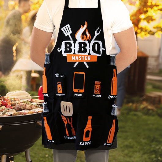 BBQ Grill Master Apron Funny Gift