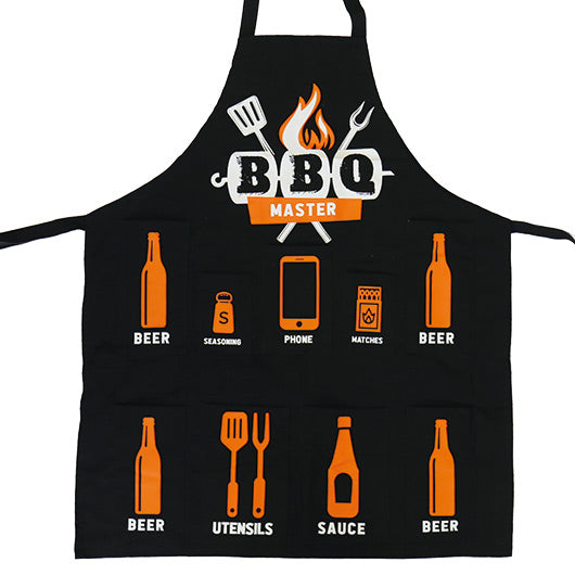 BBQ Grill Master Apron Funny Gift