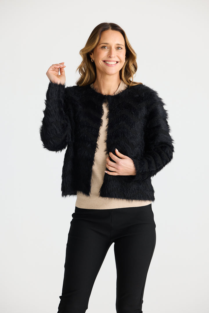 FIFI CARDIGAN BLACK