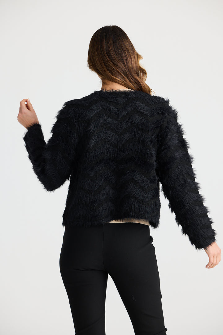FIFI CARDIGAN BLACK