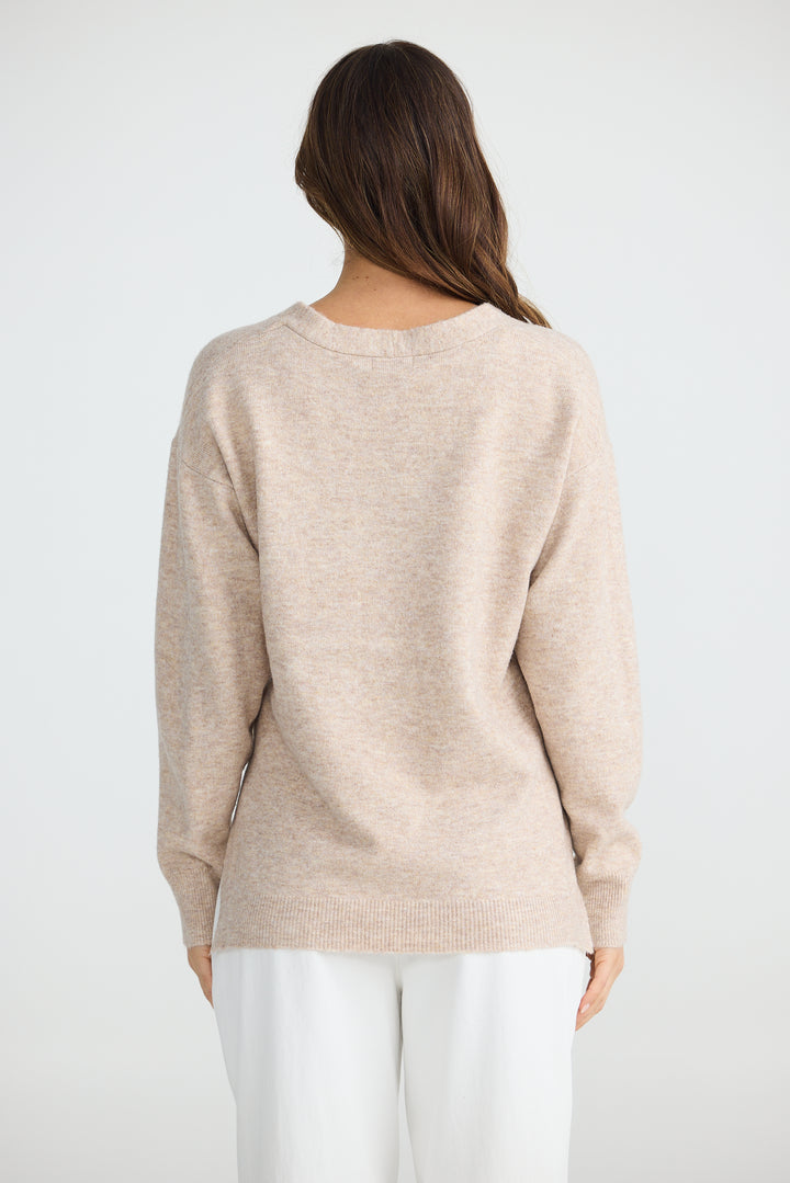 NATURAL BRITNEY KNIT