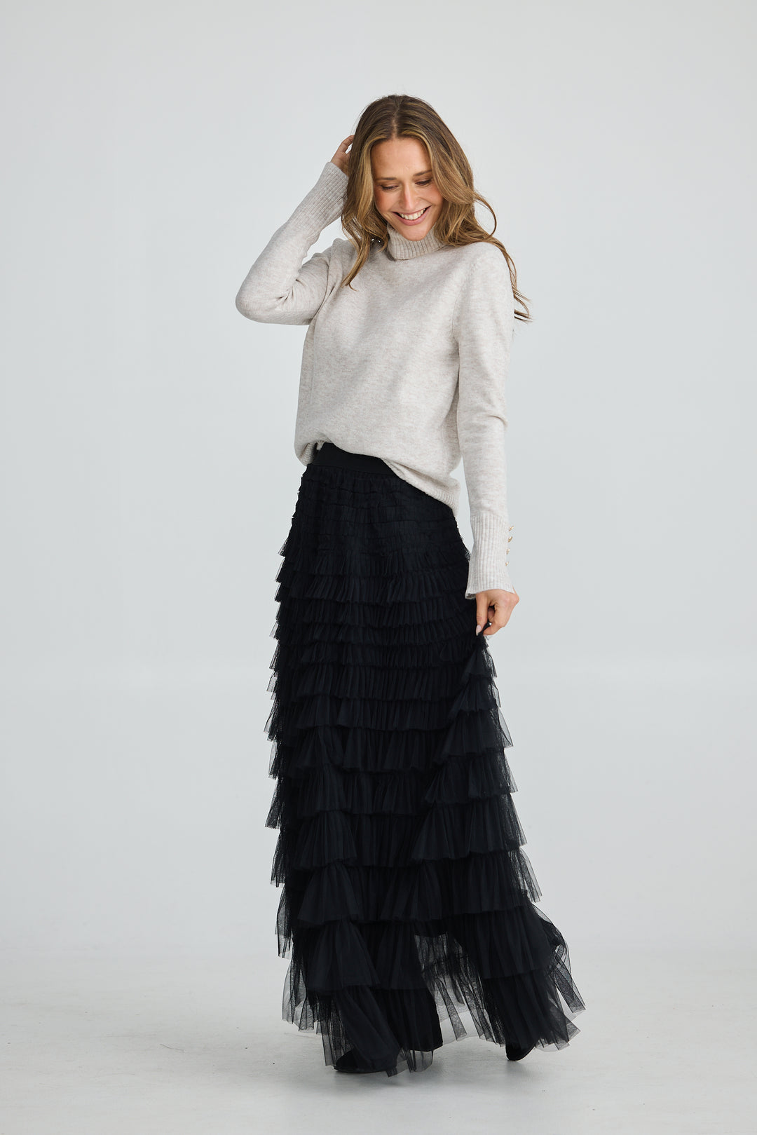 BLACK CHANCE TUTU SKIRT