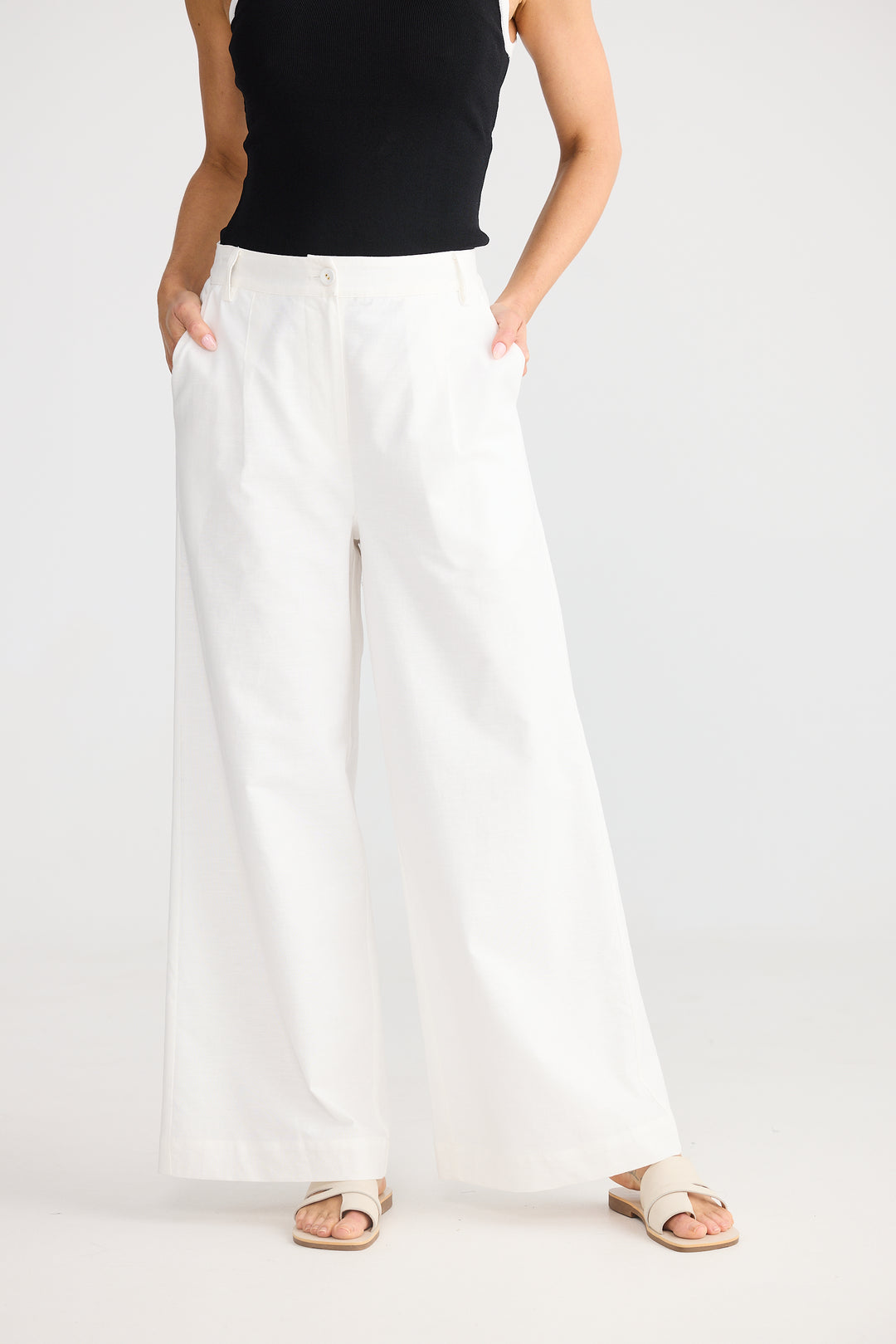 Brave & True White August Pant