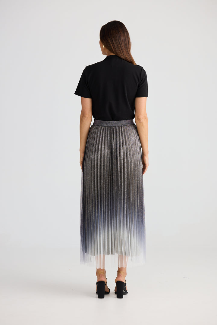 Brave & True Black Ombre West End Skirt
