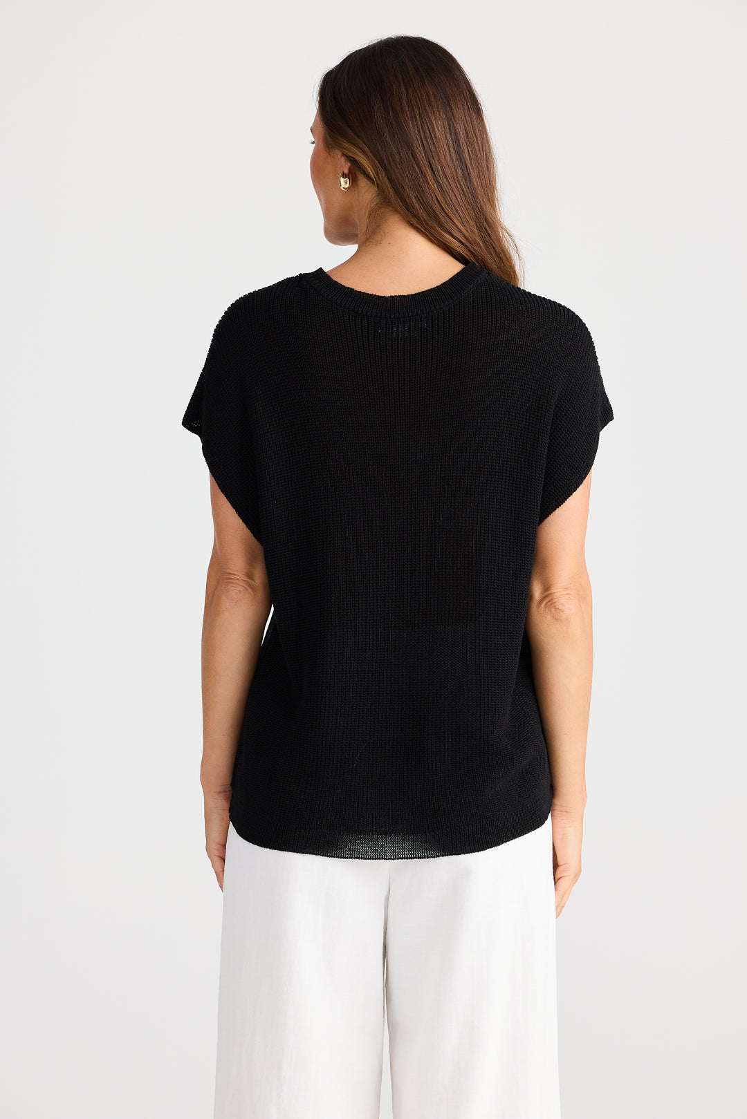 Brave & True Limo Knit Tee Black