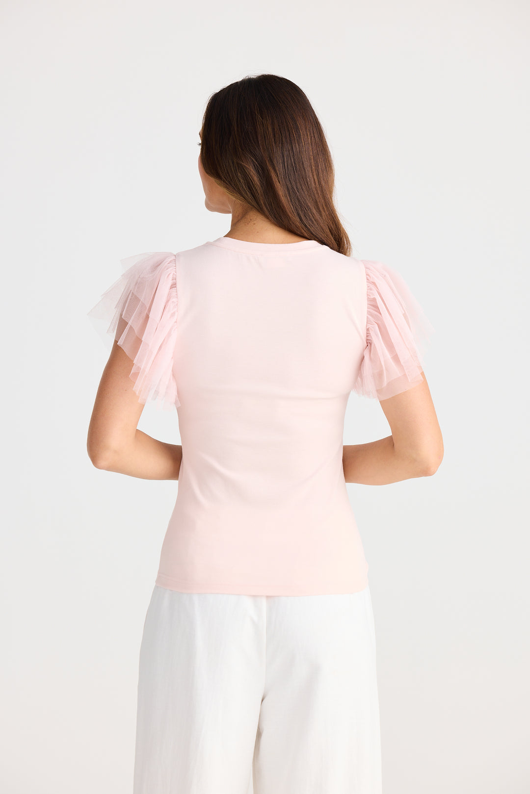 Brave & True Chance Tee Soft Pink