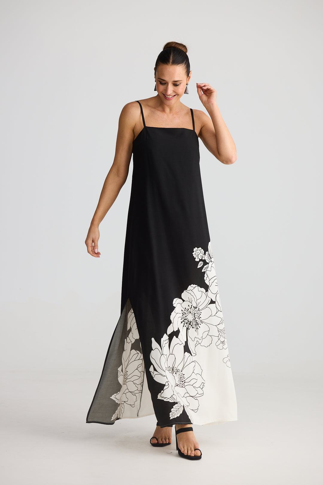 Brave & True Noir Bloom Angelique Dress