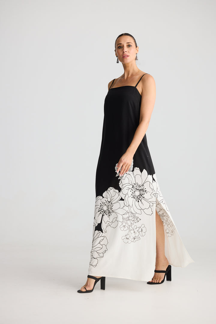 Brave & True Noir Bloom Angelique Dress
