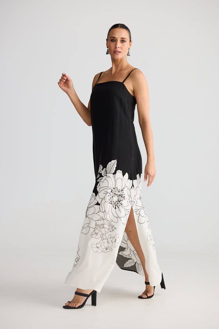 Brave & True Noir Bloom Angelique Dress