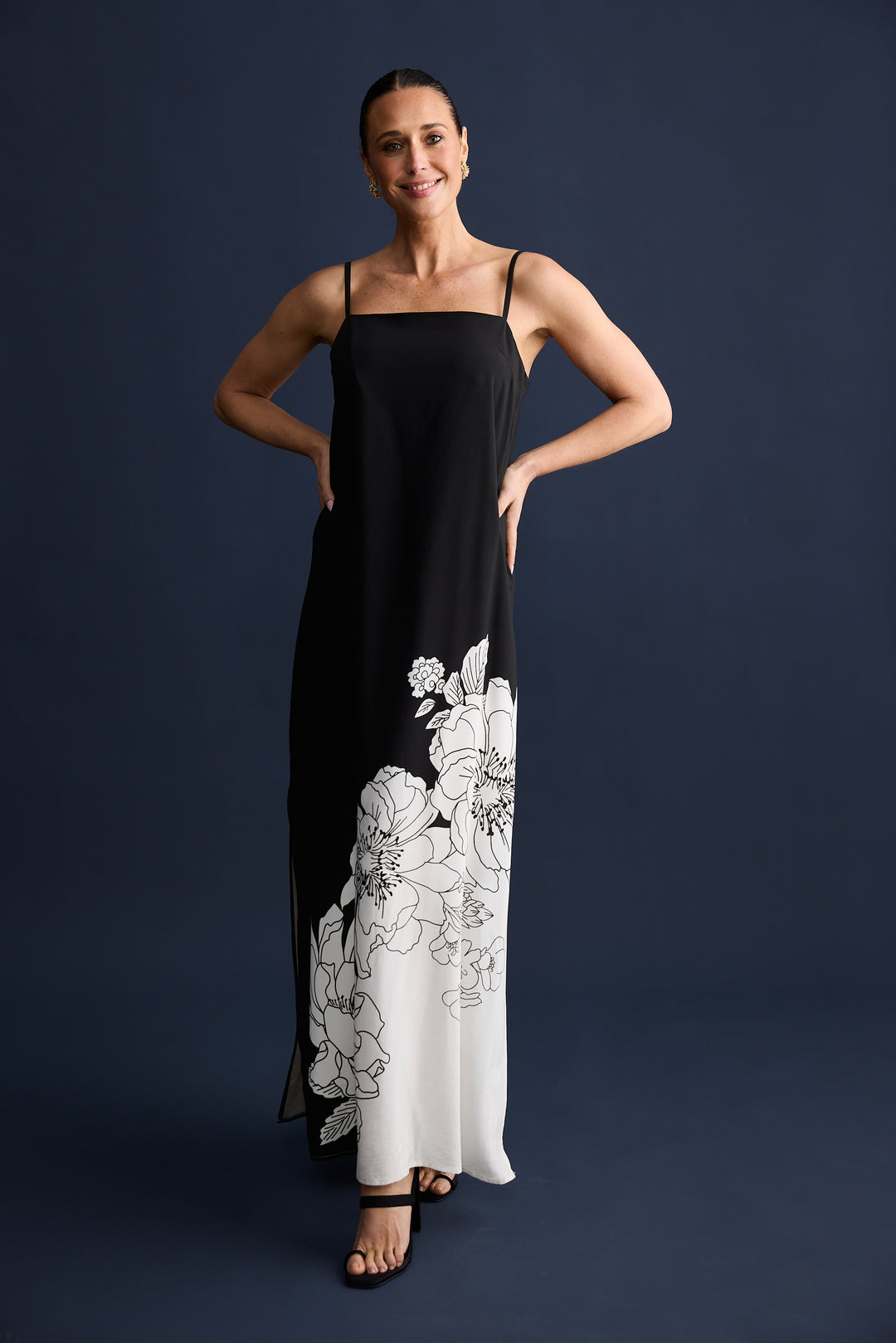 Brave & True Noir Bloom Angelique Dress