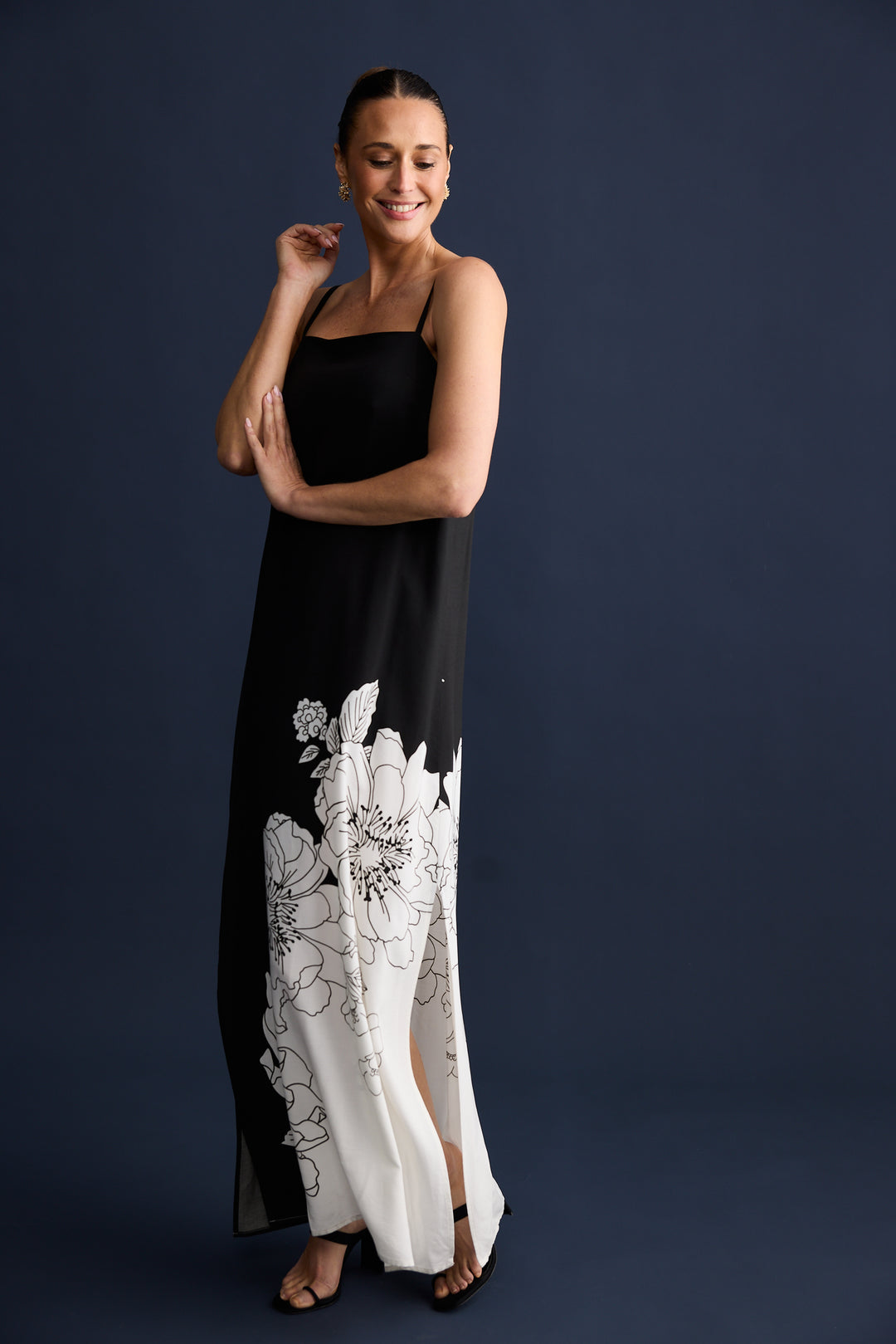 Brave & True Noir Bloom Angelique Dress