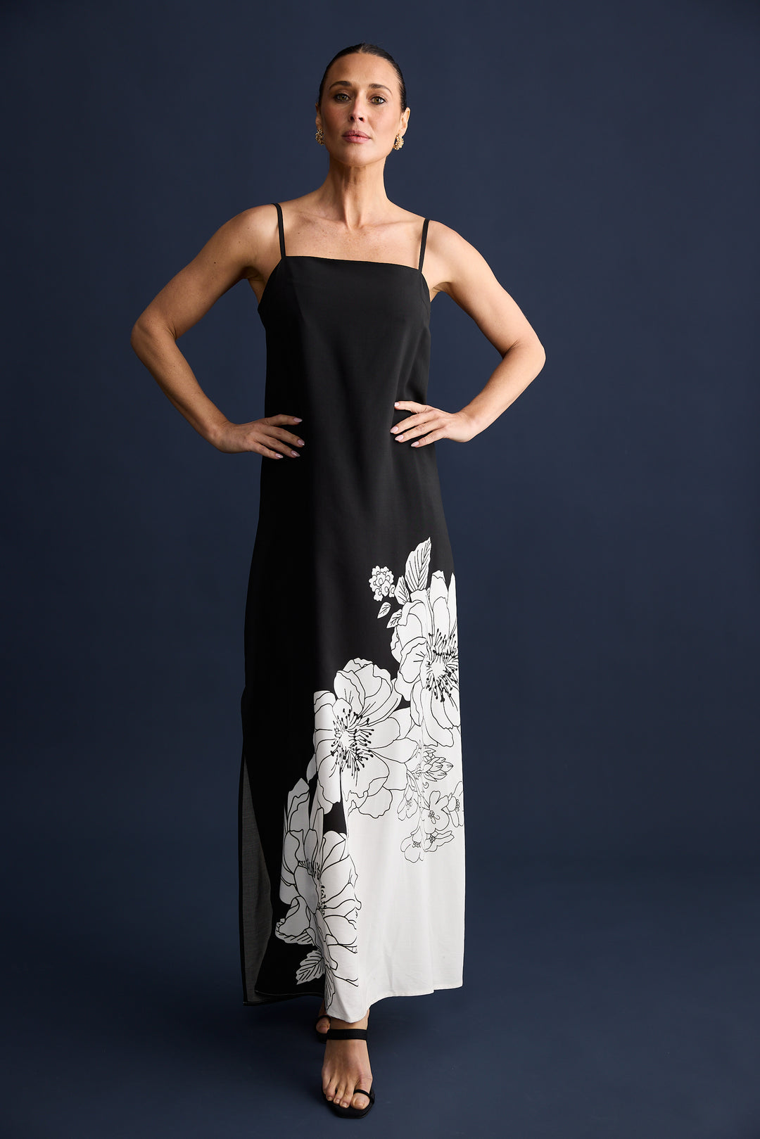 Brave & True Noir Bloom Angelique Dress