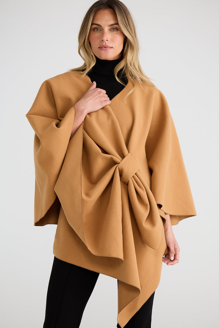 Brave & True Camel Julianne Wrap