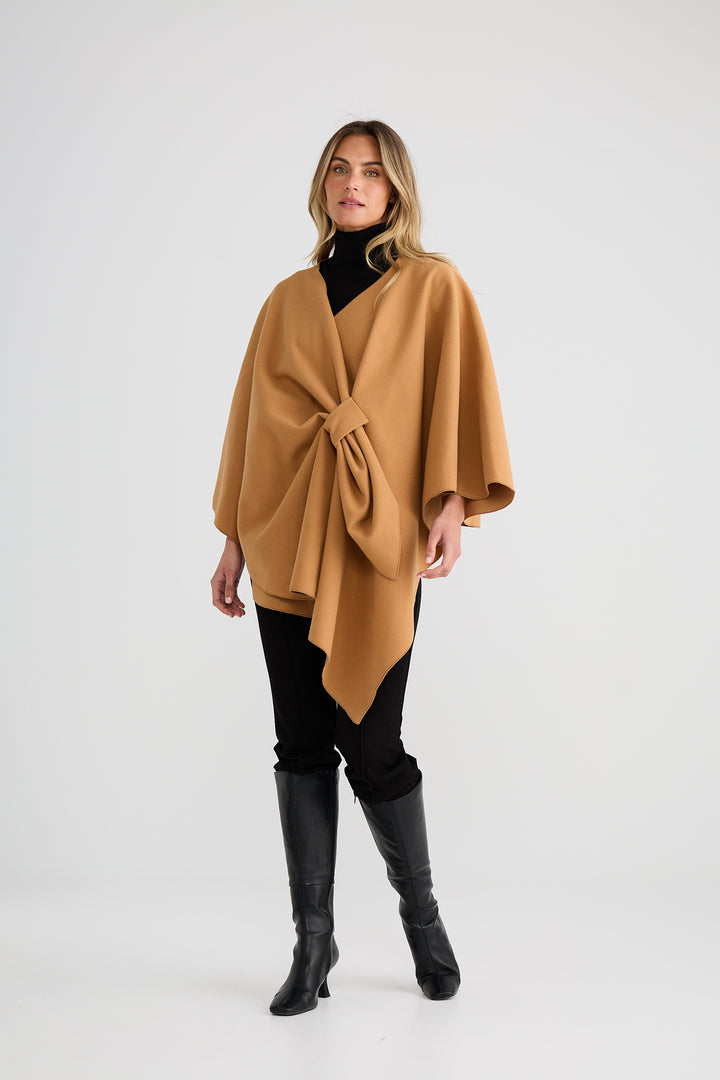 Brave & True Camel Julianne Wrap