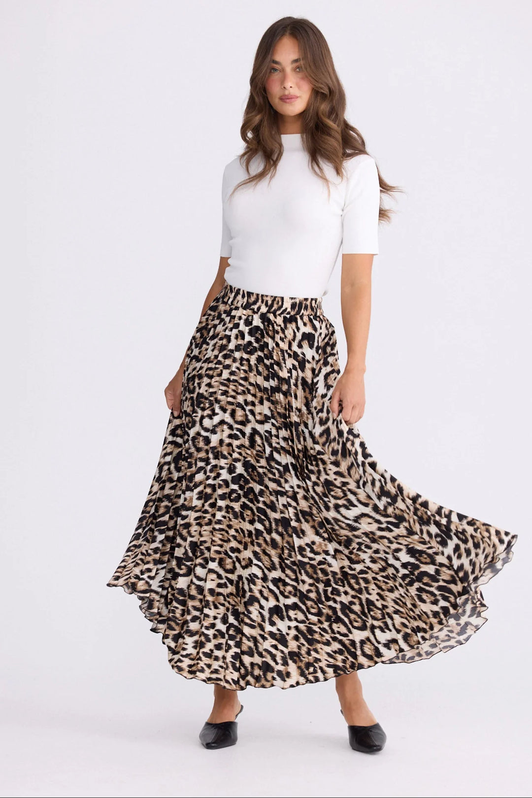Brave & True Savannah Alias Pleated Skirt