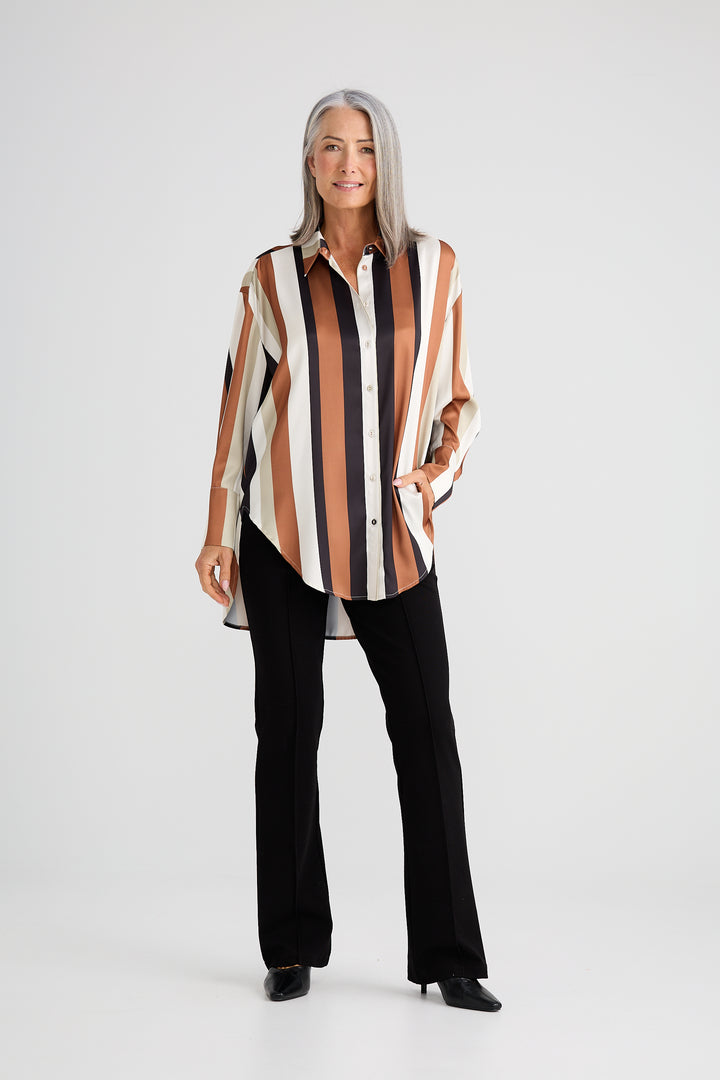 Brave & True Oakley Stripe Homestead Shirt