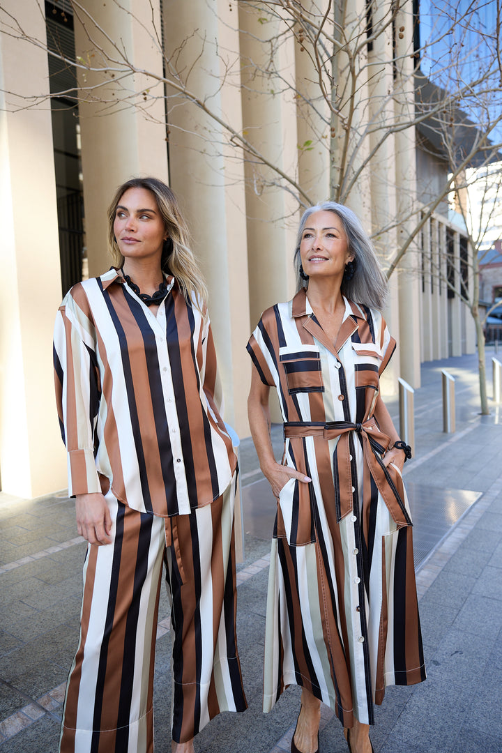 Brave & True Oakley Stripe Homestead Shirt