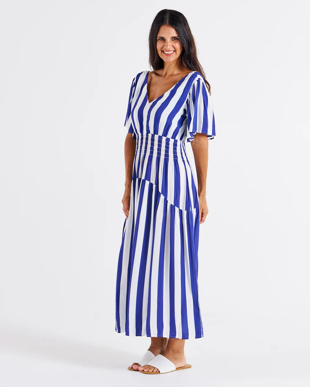 STRIPE LOUISA DRESS