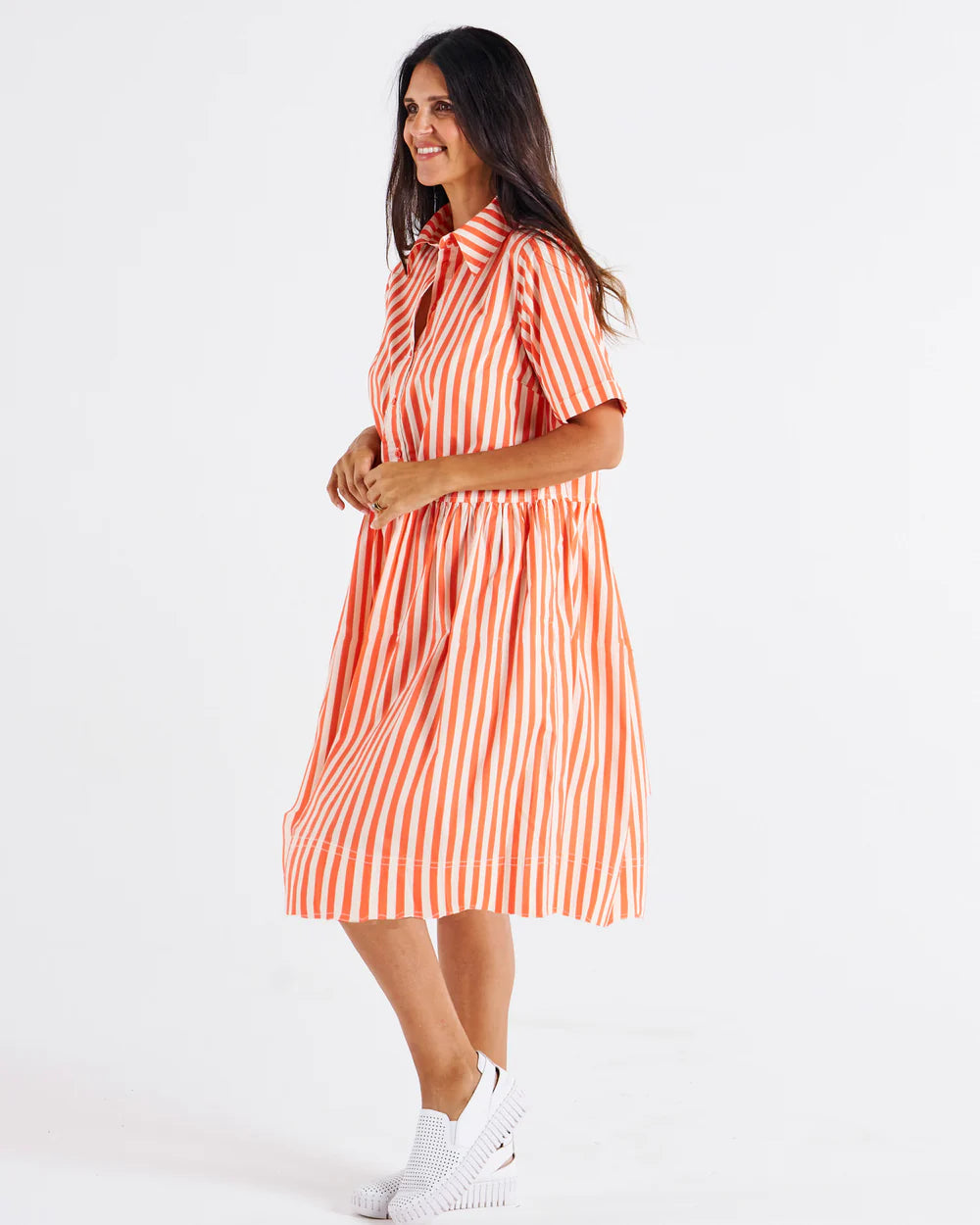 TANGERINE DENVER DRESS